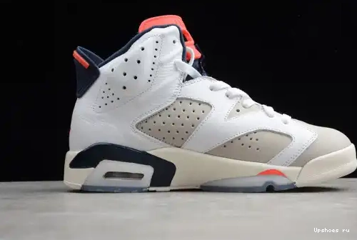 384664-104 WHITE AIR 6 GREY-SAIL RETRO JORDAN TINKER INFRARED 23-NEUTRAL 384664-104 0421